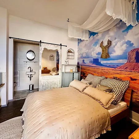 Apartmán Amazing Amerika Im Bahnhof *