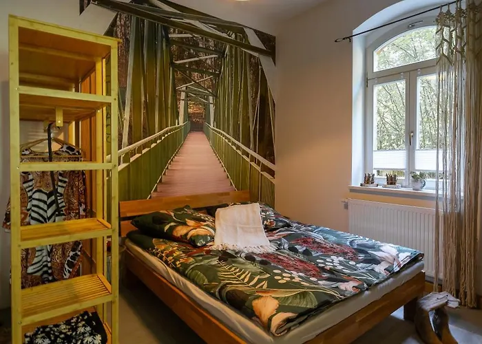 Apartmán Amazing Amerika Im Bahnhof *