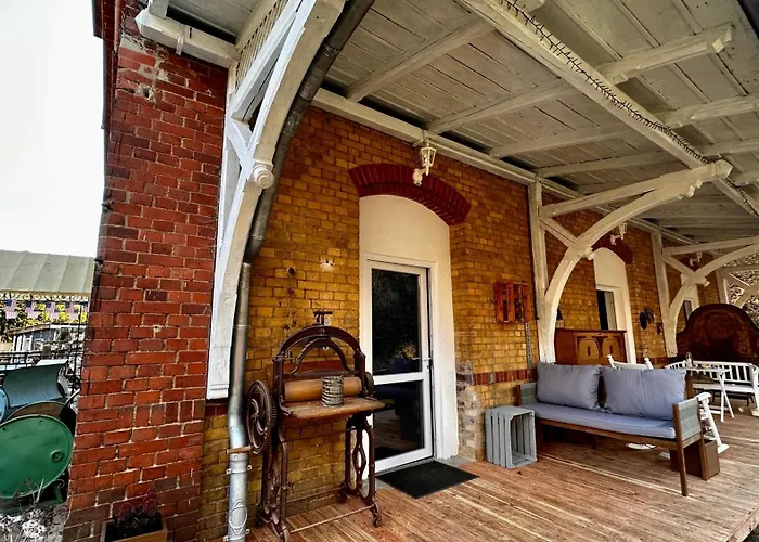 Amazing Amerika Im Bahnhof Penig