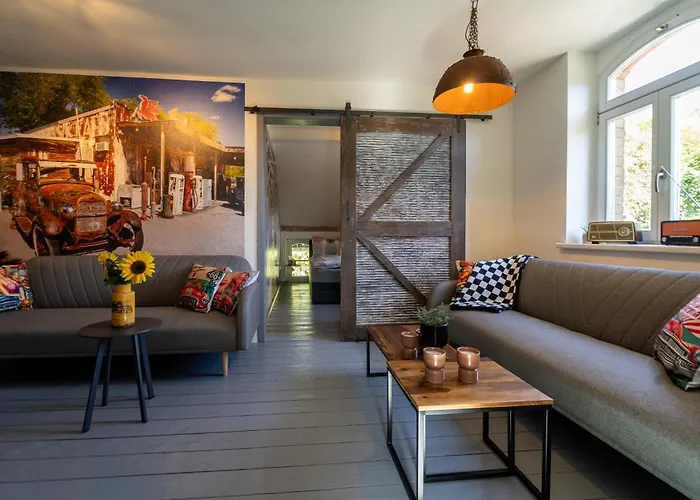 Amazing Amerika Im Bahnhof Appartamento Penig