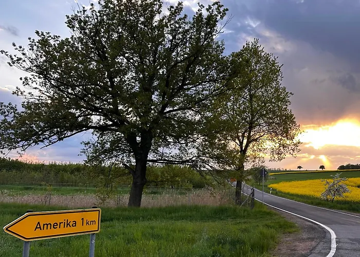 Amazing Amerika Im Bahnhof Appartamento Penig