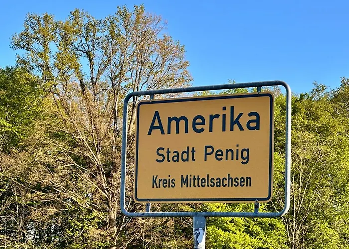 Amazing Amerika Im Bahnhof Apartmán Penig