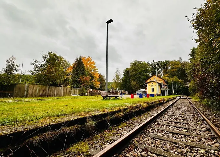 Amazing Amerika Im Bahnhof Penig