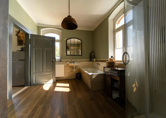 Appartamento Amazing Amerika Im Bahnhof Penig